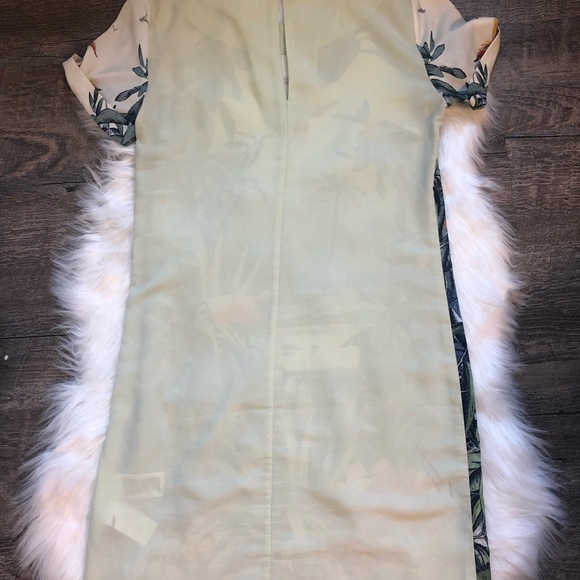 H&M conscious collection tropic toucan shift dress - Picture 6 of 7